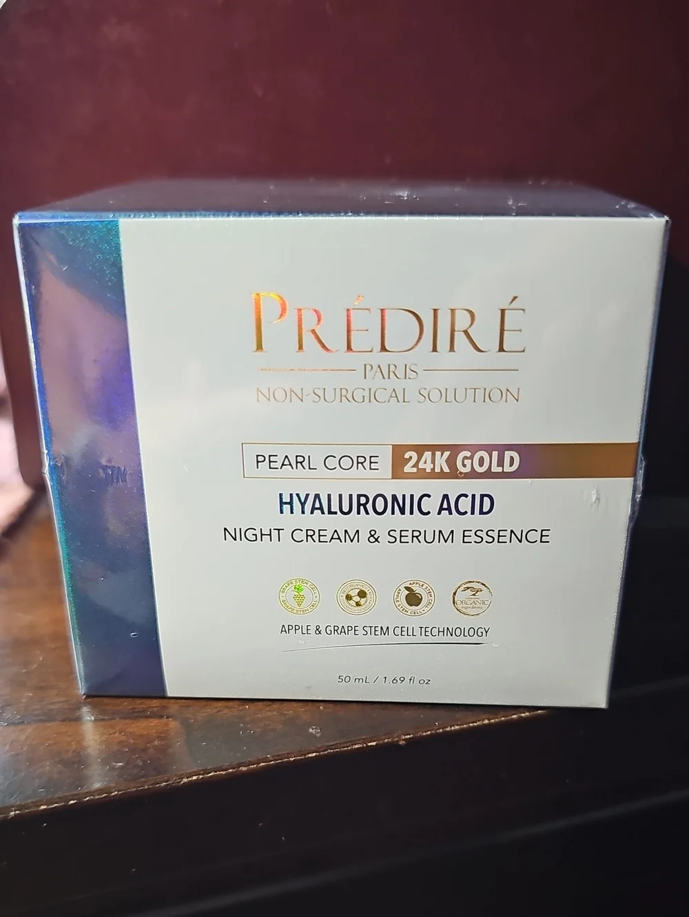 Pearl Core 24K Gold Hyaluronic Acid Night Cream & Serum Essence. New & Sealed.